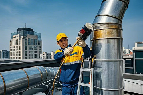 鄭州飯店排煙管道中的風(fēng)機(jī)需要多長時(shí)間清理一次